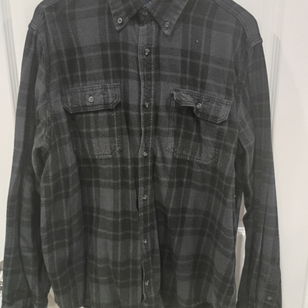 George Black Checkered Shirt